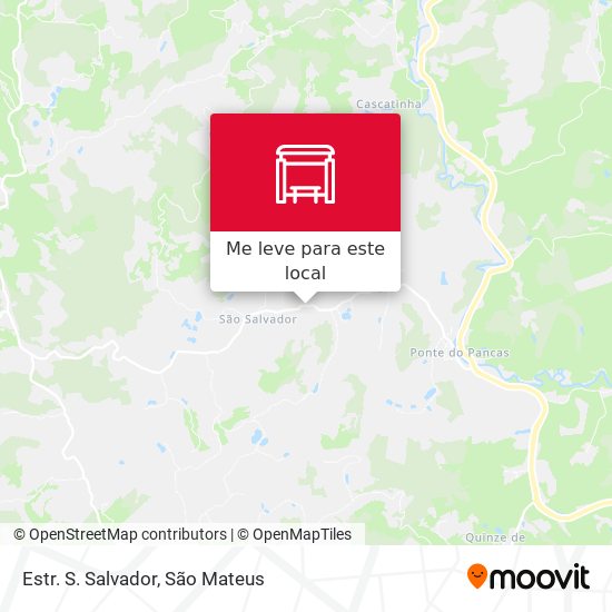Estr. S. Salvador mapa
