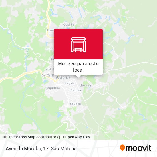 Avenida Morobá, 17 mapa