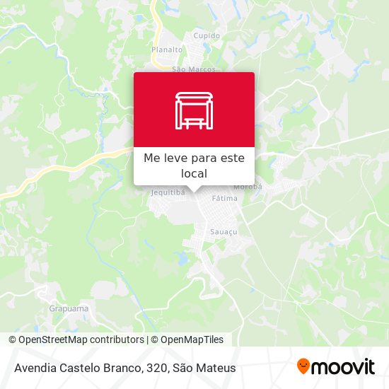 Avendia Castelo Branco, 320 mapa