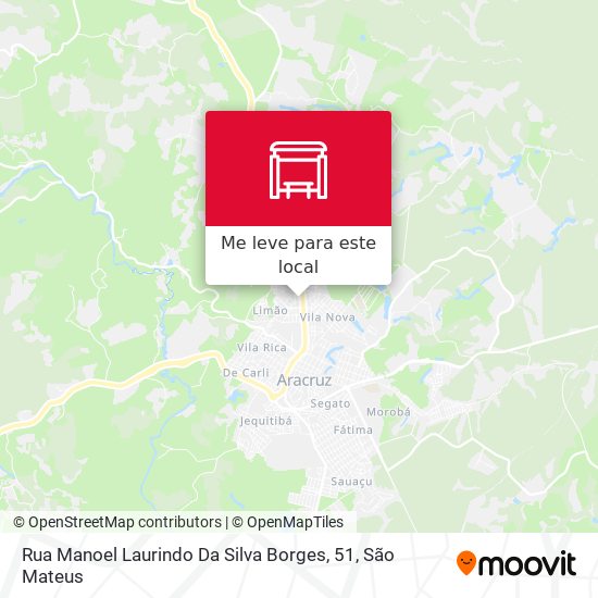 Rua Manoel Laurindo Da Silva Borges, 51 mapa