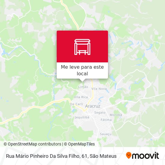 Rua Mário Pinheiro Da Silva Filho, 61 mapa