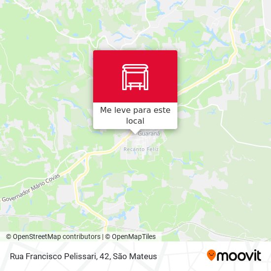 Rua Francisco Pelissari, 42 mapa