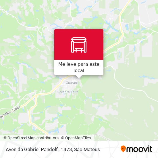 Avenida Gabriel Pandolfi, 1473 mapa
