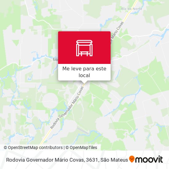 Rodovia Governador Mário Covas, 3631 mapa