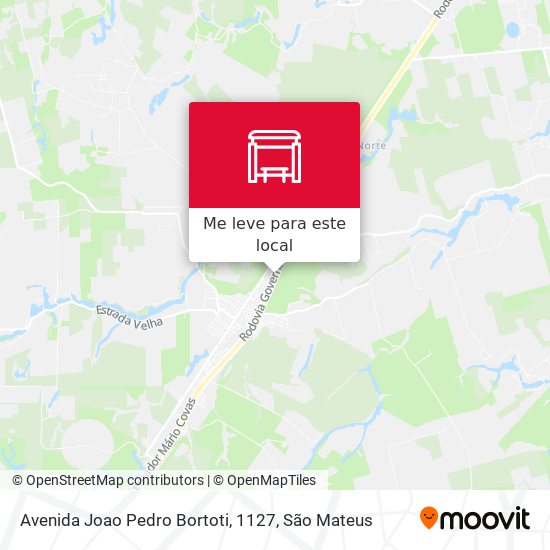 Avenida Joao Pedro Bortoti, 1127 mapa