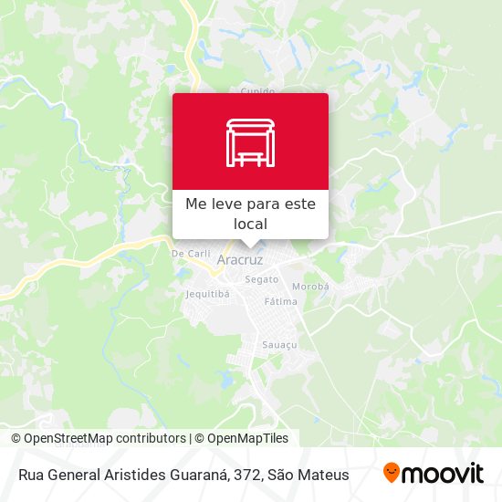 Rua General Aristides Guaraná, 372 mapa