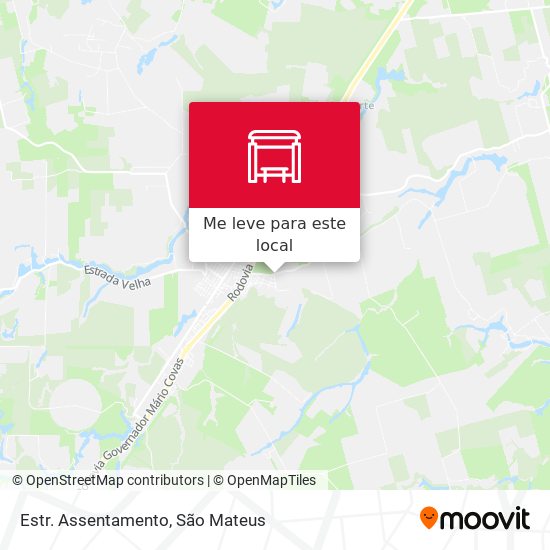 Estr. Assentamento mapa