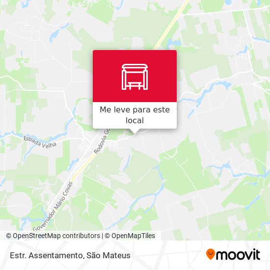 Estr. Assentamento mapa