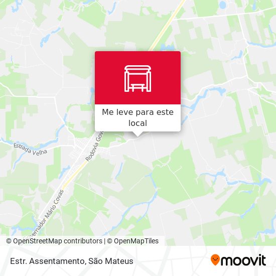 Estr. Assentamento mapa