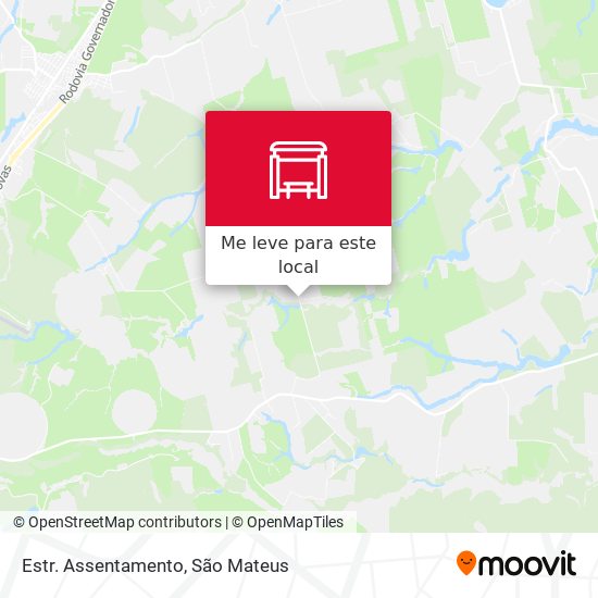 Estr. Assentamento mapa