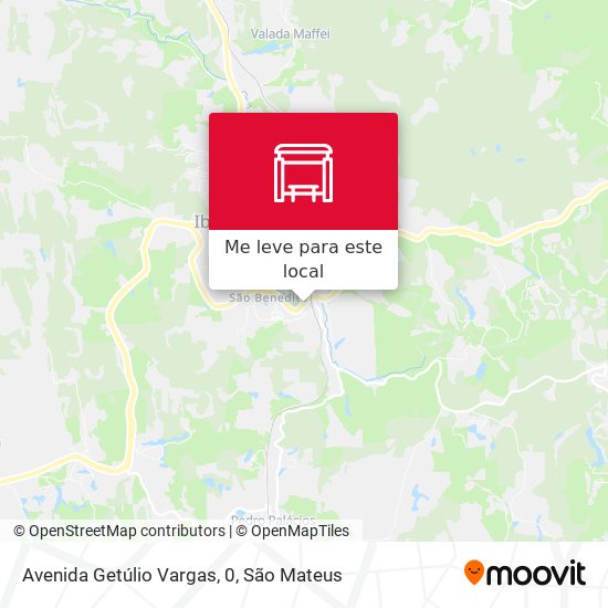 Avenida Getúlio Vargas, 0 mapa