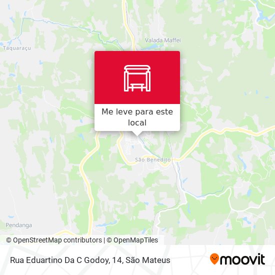 Rua Eduartino Da C Godoy, 14 mapa