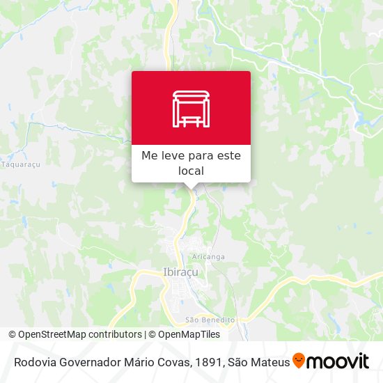 Rodovia Governador Mário Covas, 1891 mapa