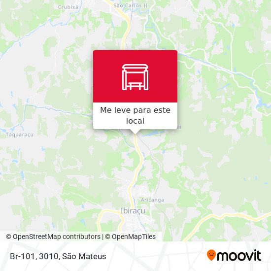 Br-101, 3010 mapa