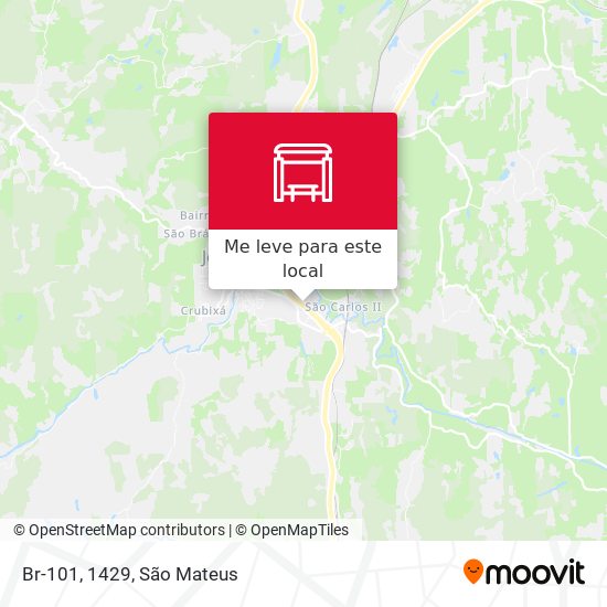 Br-101, 1429 mapa