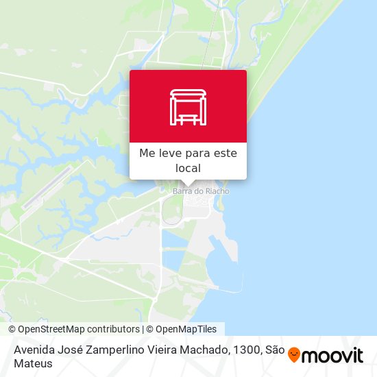 Avenida José Zamperlino Vieira Machado, 1300 mapa