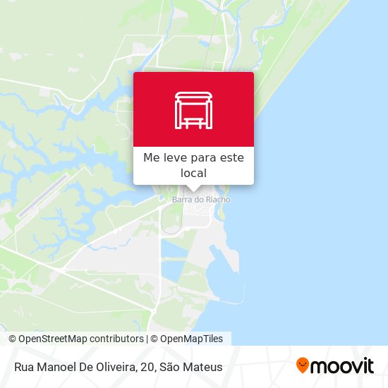 Rua Manoel De Oliveira, 20 mapa
