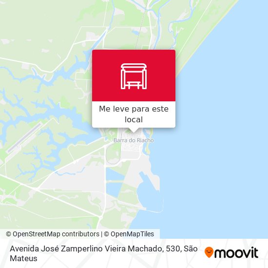 Avenida José Zamperlino Vieira Machado, 530 mapa