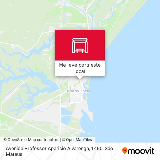 Avenida Professor Aparicio Alvarenga, 1480 mapa