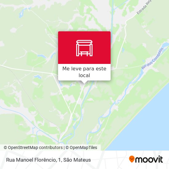 Rua Manoel Florêncio, 1 mapa