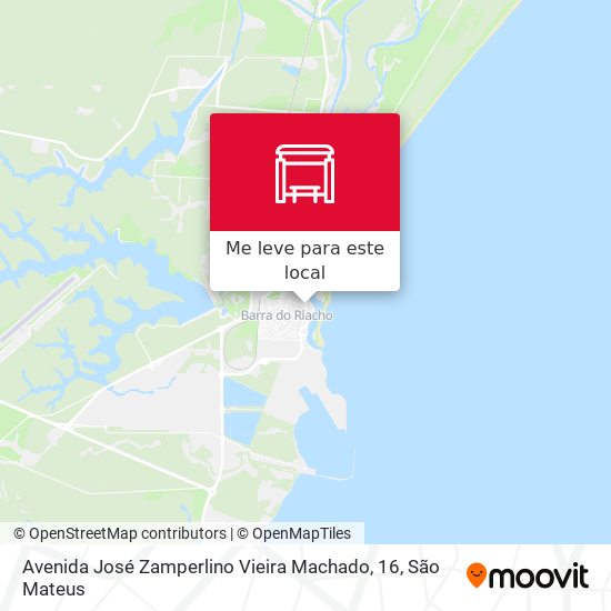 Avenida José Zamperlino Vieira Machado, 16 mapa