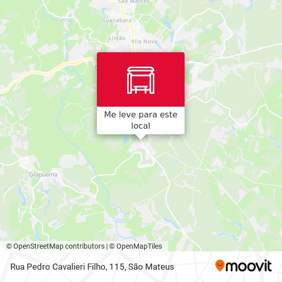 Rua Pedro Cavalieri Filho, 115 mapa