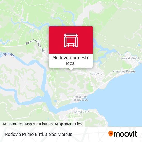 Rodovia Primo Bitti, 3 mapa
