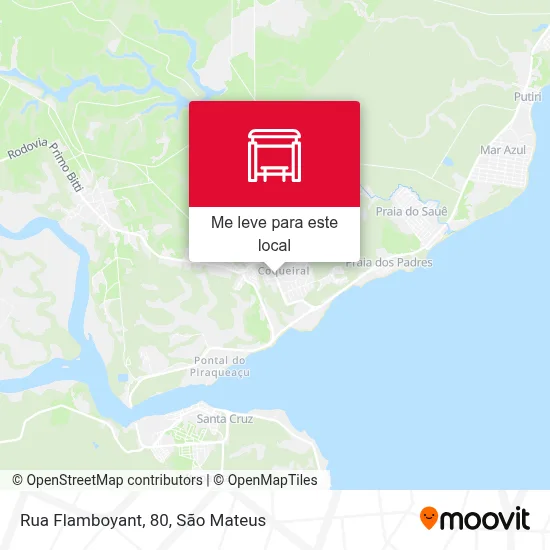 Rua Flamboyant, 80 mapa