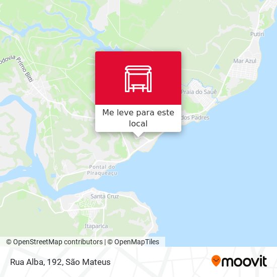 Rua Alba, 192 mapa