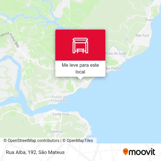 Rua Alba, 192 mapa
