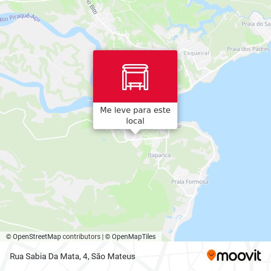 Rua Sabia Da Mata, 4 mapa