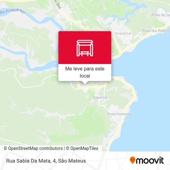 Rua Sabia Da Mata, 4 mapa