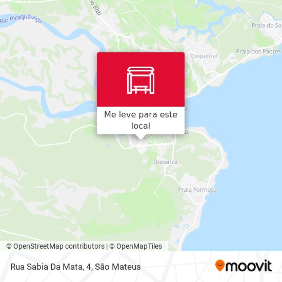 Rua Sabia Da Mata, 4 mapa