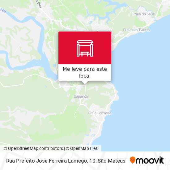 Rua Prefeito Jose Ferreira Lamego, 10 mapa