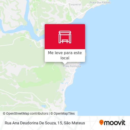Rua Ana Deudorina De Souza, 15 mapa