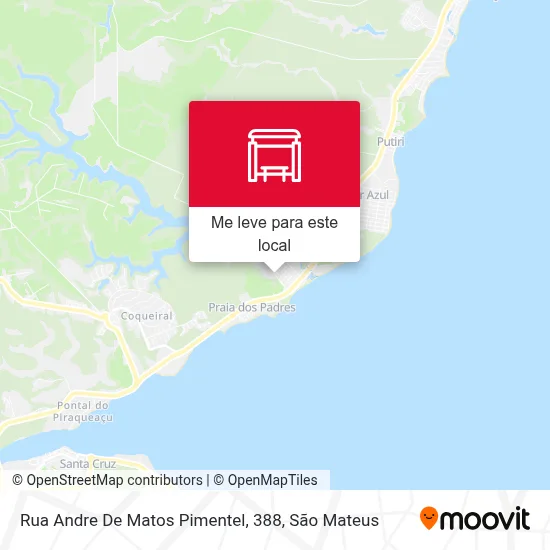 Rua Andre De Matos Pimentel, 388 mapa