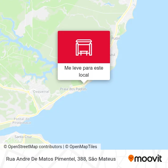 Rua Andre De Matos Pimentel, 388 mapa