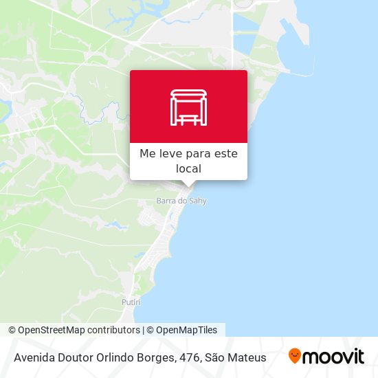 Avenida Doutor Orlindo Borges, 476 mapa