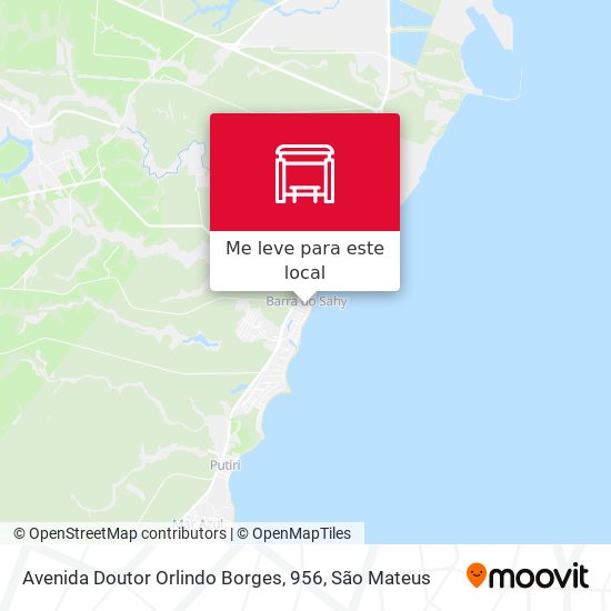 Avenida Doutor Orlindo Borges, 956 mapa