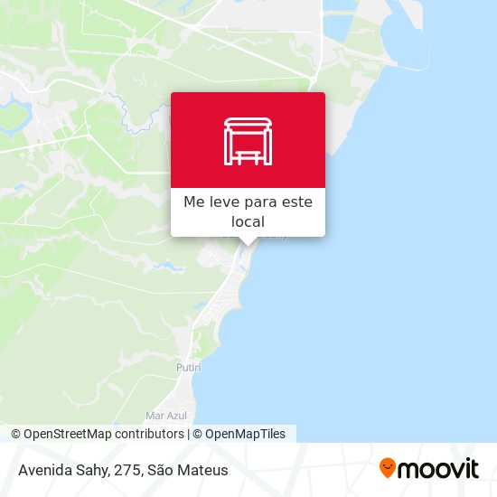 Avenida Sahy, 275 mapa