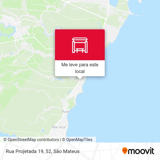 Rua Projetada 19, 52 mapa