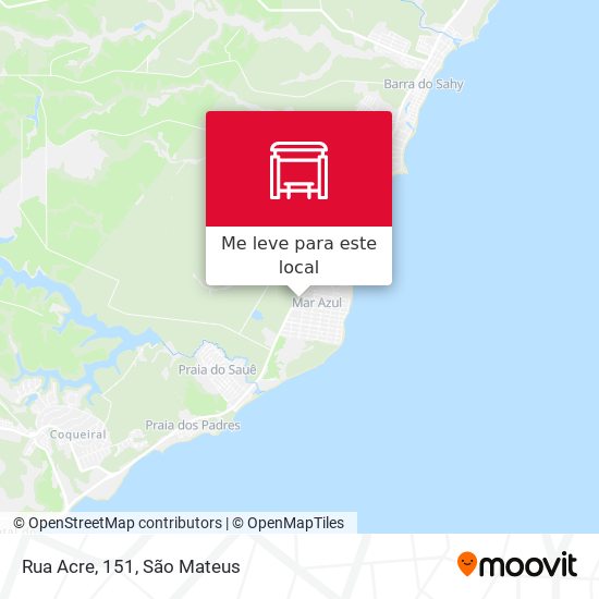 Rua Acre, 151 mapa