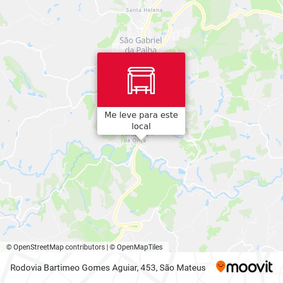 Rodovia Bartimeo Gomes Aguiar, 453 mapa