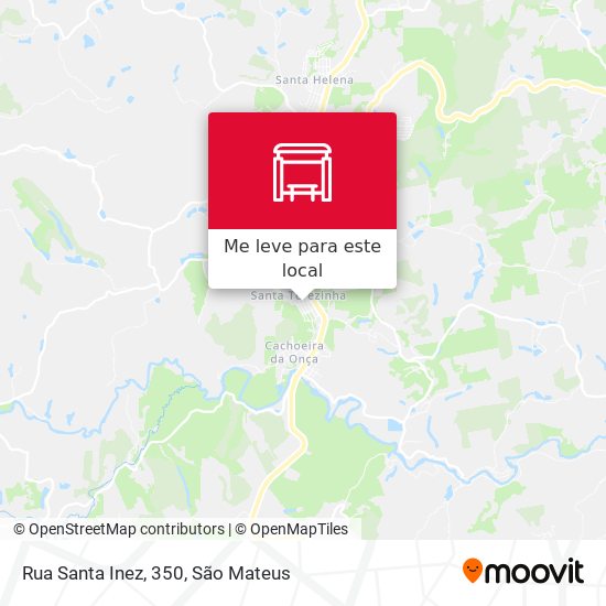 Rua Santa Inez, 350 mapa