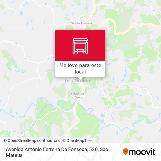 Avenida Antônio Ferreira Da Fonseca, 526 mapa