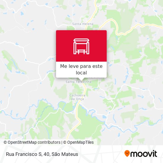 Rua Francisco S, 40 mapa