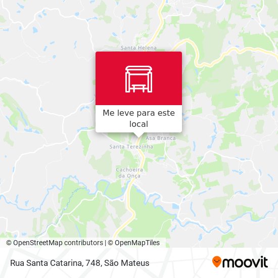 Rua Santa Catarina, 748 mapa