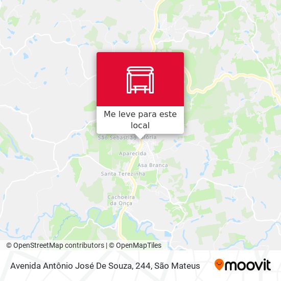 Avenida Antônio José De Souza, 244 mapa