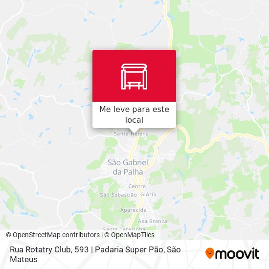 Rua Rotatry Club, 593 | Padaria Super Pão mapa