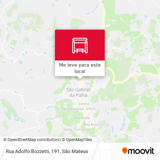 Rua Adolfo Bozzetti, 191 mapa